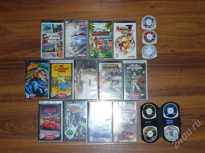 Лот: 259494. Фото: 1. 20 umd дисков для psp + бонус. Игры для консолей
