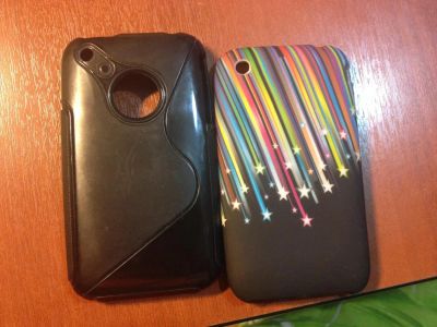 Лот: 5141889. Фото: 1. Два чехла на iPhone 3gs 3g / чехол. Чехлы, бамперы