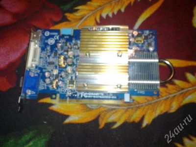 Лот: 511763. Фото: 1. Видеоадаптер Asus 7600gs pci-e. Видеокарты