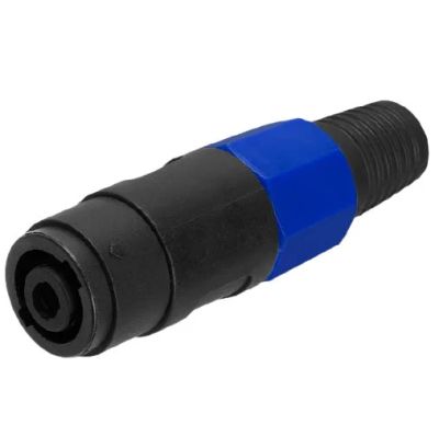 Лот: 18357336. Фото: 1. Гнездо SPEAKON 4 pin на провод... Разъёмы