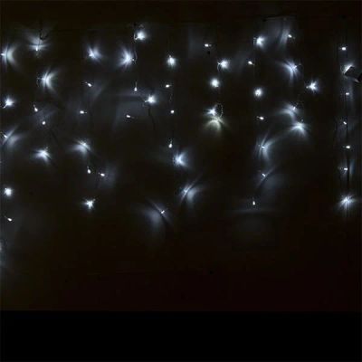 Лот: 16993836. Фото: 1. Гирлянда - бахрома 120 led, 3... Гирлянды, шарики, новогодние аксессуары