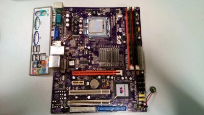 Лот: 8963011. Фото: 1. ECS (EliteGroup) G31T-M rev: 1... Материнские платы