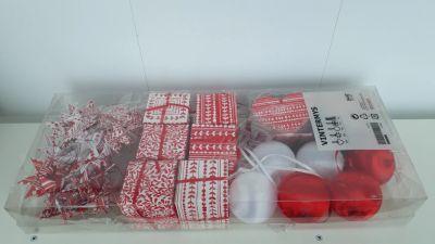 Лот: 12728951. Фото: 1. Новогодние украшения ИКЕА. Гирлянды, шарики, новогодние аксессуары