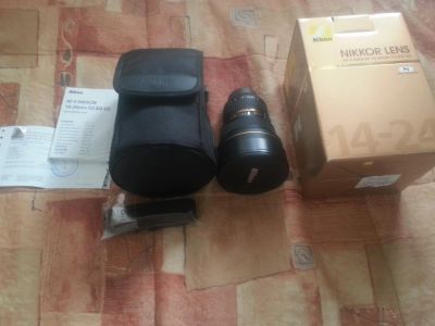 Лот: 3626444. Фото: 1. Nikon 14-24mm f/2.8G ED AF-S Nikkor... Объективы