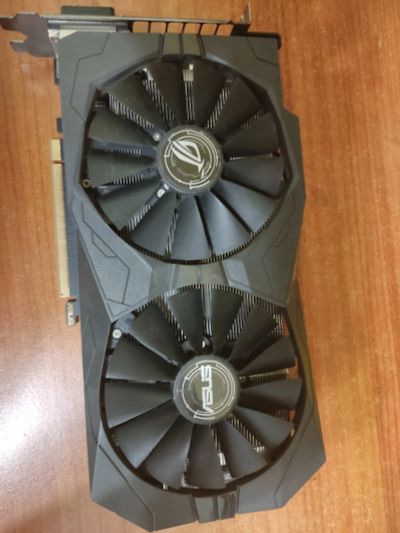Лот: 18685361. Фото: 1. Видеокарта ASUS AMD Radeon RX... Видеокарты