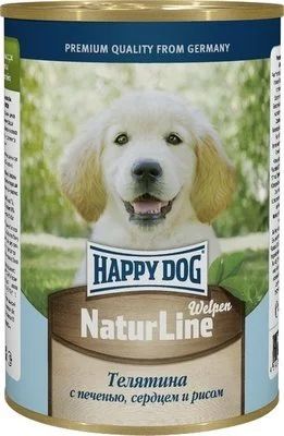 Лот: 13984212. Фото: 1. Happy Dog (Хэппи Дог) Телятина... Корма