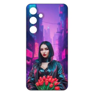 Лот: 25134823. Фото: 1. Чехол Krutoff Soft Case "Киберпанк... Чехлы, бамперы