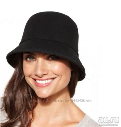 Лот: 9997553. Фото: 1. Женская фетровая шляпа клош. Головные уборы