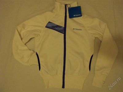 Лот: 763206. Фото: 1. Columbia Олимпийка белая. Другое (спортивная одежда)