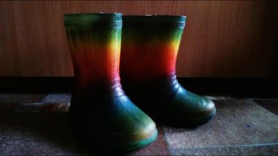 Лот: 6094976. Фото: 1. Сапоги резиновые для малыша. Сапоги
