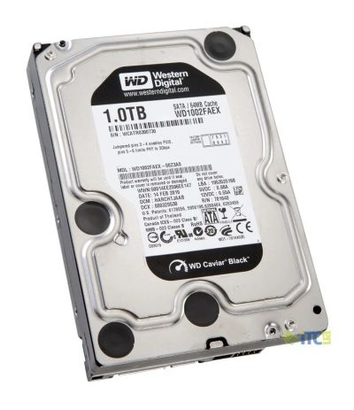 Лот: 3418939. Фото: 1. Жесткий диск WD1002Faex(в упаковке... Жёсткие диски (HDD)