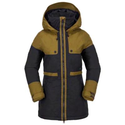 Лот: 12235337. Фото: 1. Сноубордическая КУРТКА Ж VOLCOM... Зимняя спортивная одежда