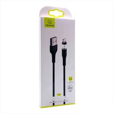 Лот: 22146438. Фото: 1. Кабель USAMS Lighting Magnetic... Дата-кабели, переходники