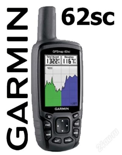 Лот: 7011557. Фото: 1. Garmin GPSMap 62sc ref Туристический... GPS-навигаторы