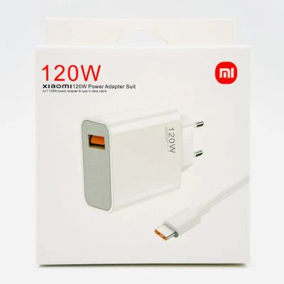 Лот: 21723383. Фото: 1. Комплект зарядки Xiaomis 120W... Зарядные устройства, блоки питания, адаптеры сетевые для смартфонов