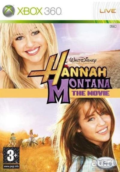 Лот: 13346296. Фото: 1. Ханна Монтана в кино (Hannah Montana... Игры для консолей