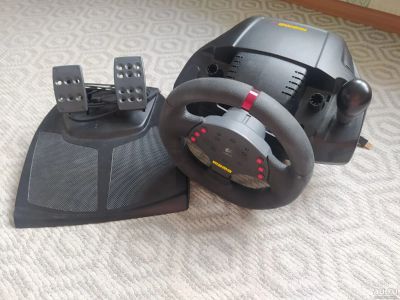 Лот: 18222780. Фото: 1. Logitech MOMO racing. Рули, джойстики