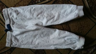 Лот: 5571422. Фото: 1. штаны спортивные белые Zara baby... Спортивная одежда