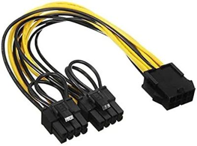 Лот: 17046932. Фото: 1. Переходник 8pin CPU - 2x6+2pin... Шлейфы, кабели, переходники