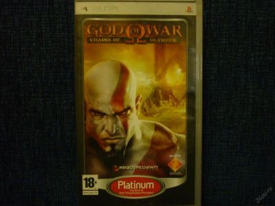 Лот: 5610716. Фото: 1. Игра на PSP "God of War Chains... Игры для консолей