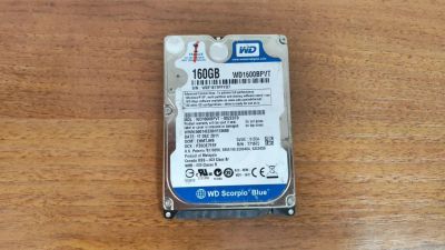 Лот: 25674531. Фото: 1. Жесткий диск 2.5" SATA-II 160Gb... Жёсткие диски (HDD)
