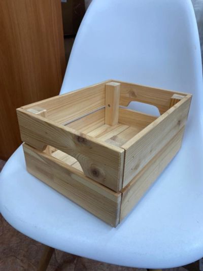 Лот: 17278106. Фото: 1. Деревянный Ящик Кнагглинг 23x31x15... Комоды