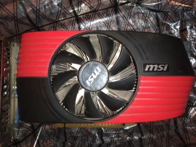 Лот: 20904993. Фото: 1. MSI GeForce GTX 550Ti. Видеокарты