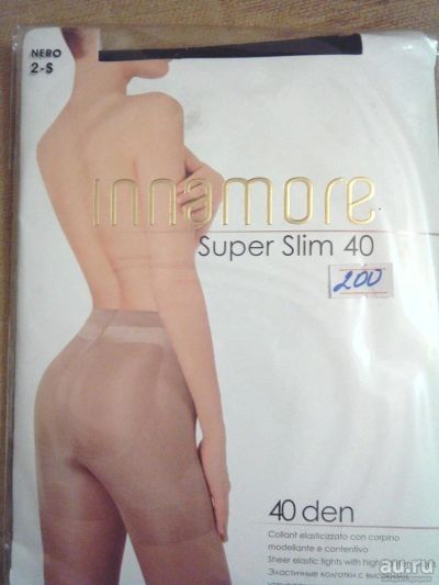 Лот: 9205488. Фото: 1. Колготки Innamore Super Slim 40. Колготки, чулки
