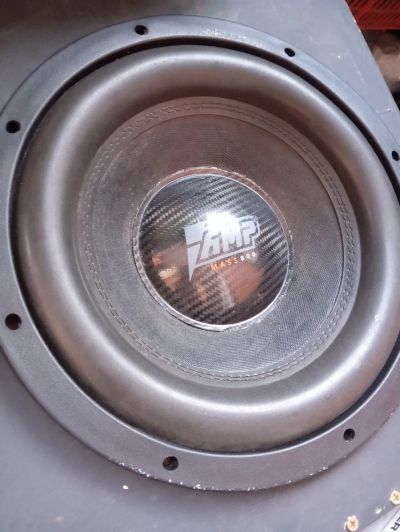 Лот: 25580870. Фото: 1. Сабвуфер Amp 12 mass 800d2. Сабвуферы