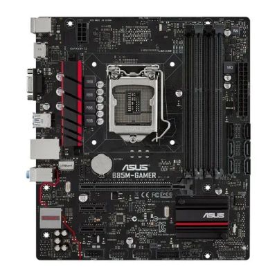Лот: 23533970. Фото: 1. ASUS B85M-GAMER. Материнские платы
