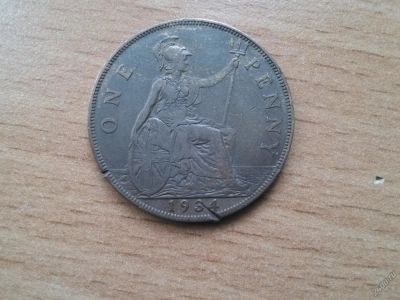 Лот: 5901184. Фото: 1. Англия 1934. Великобритания и острова