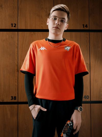 Лот: 25543231. Фото: 1. Джерси Kappa x Virtus.pro, Оранжевый. Другое (спортивная одежда)
