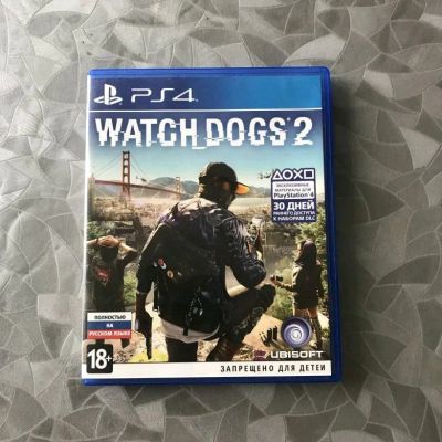 Лот: 9173112. Фото: 1. Игра для PS 4, Watch dogs 2 диск... Игры для консолей