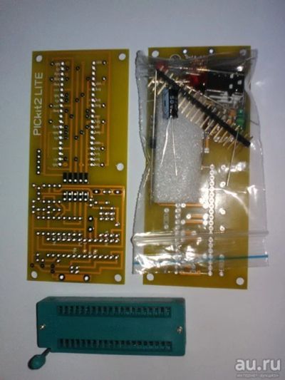 Лот: 13870485. Фото: 1. Программатор Pickit II Lite (конструктор... Самоделки