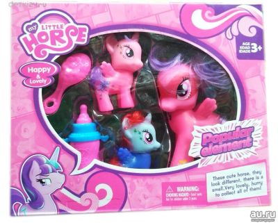 Лот: 11584015. Фото: 1. My Little Pony игровой набор пони... Конструкторы