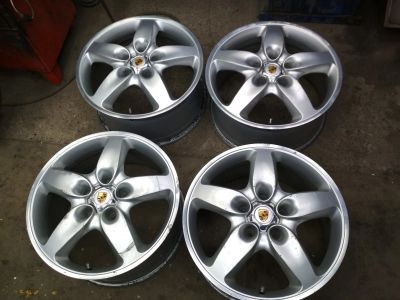 Лот: 16398701. Фото: 1. Диски Porsche 9*19 5*130 et65... Диски