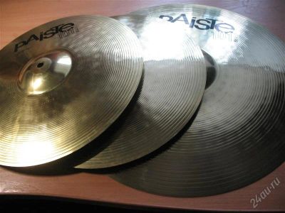 Лот: 1022448. Фото: 1. тарелки paiste(14 HiHat + 18 Crash... Ударные