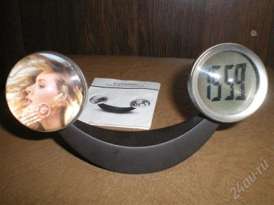 Лот: 330929. Фото: 1. Часы с будильником и фоторамкой... Красноярск