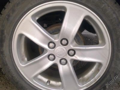 Лот: 2064043. Фото: 1. toyota 5/100 r16 4шт (оригинал... Диски