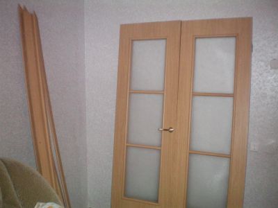 Лот: 3273293. Фото: 1. Продам двойную межкомнатную дверь... Двери межкомнатные
