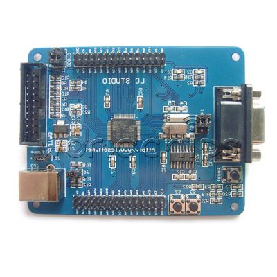 Лот: 4889061. Фото: 1. STM32F103RBT6 + RS232 STM32 STM32F103... Микросхемы