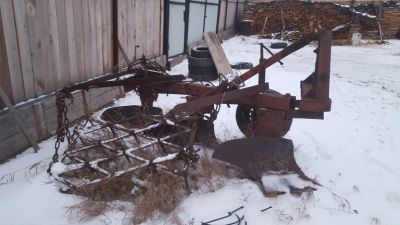 Лот: 12669379. Фото: 1. Плуг навесной тракторный. Прицепы, полуприцепы