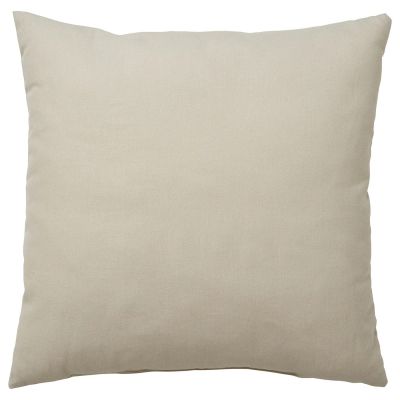 Лот: 15920956. Фото: 1. Подушка, бежевый, 50x50 см IKEA... Другое (домашний текстиль)