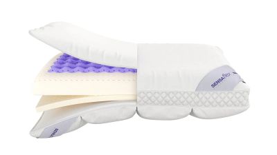 Лот: 24385335. Фото: 1. Анатомическая подушка Shiatsu-Sensaflex. Одеяла, подушки