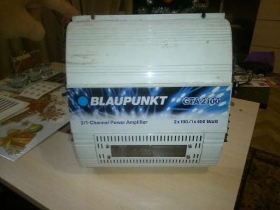 Лот: 3525267. Фото: 1. Усилитель Blaupunkt GTA-2100. Усилители