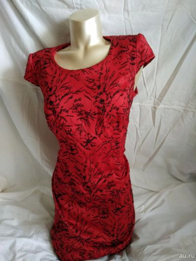Лот: 16317499. Фото: 1. платье красное, 48 размер. Платья