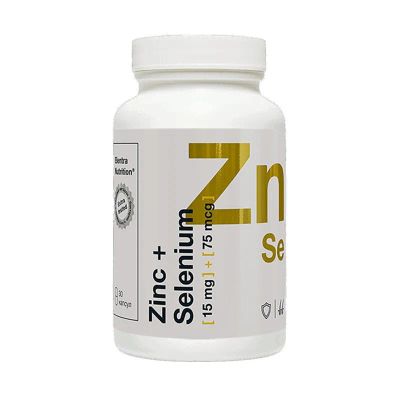 Лот: 23724190. Фото: 1. Elentra Nutrition Цинк+Селен капсулы... Лекарства