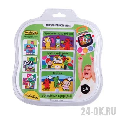 Лот: 6981559. Фото: 1. Набор картриджей K-Magic "Визуальное... Развивающие