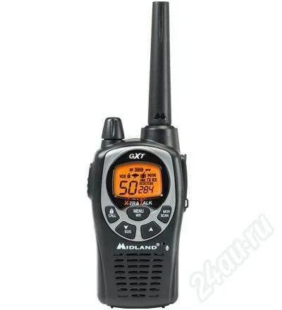 Лот: 369033. Фото: 1. 2 Рации Midland GXT1000 Walkie... Рации, радиостанции