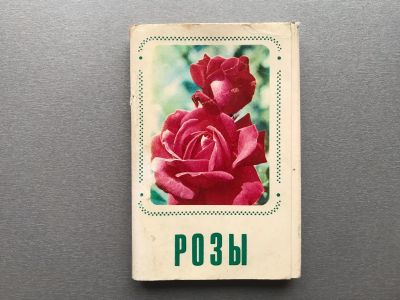 Лот: 24908866. Фото: 1. Набор открыток: Розы. Открытки, конверты